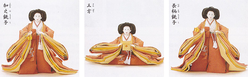 三人官女(標準飾り)